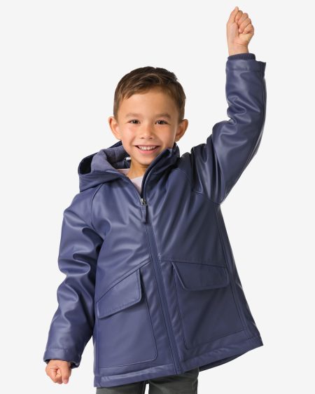 HEMA HEMA Kinderjas Donkerblauw (donkerblauw)