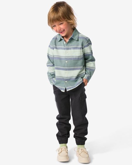 HEMA Kinderbroek Cargo Zwart (zwart)