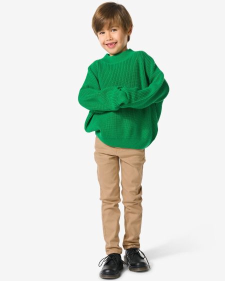 HEMA Kinder Jogdenim Bruin (bruin)