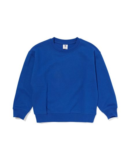 HEMA Kindersweater Oversized Blauw (blauw)