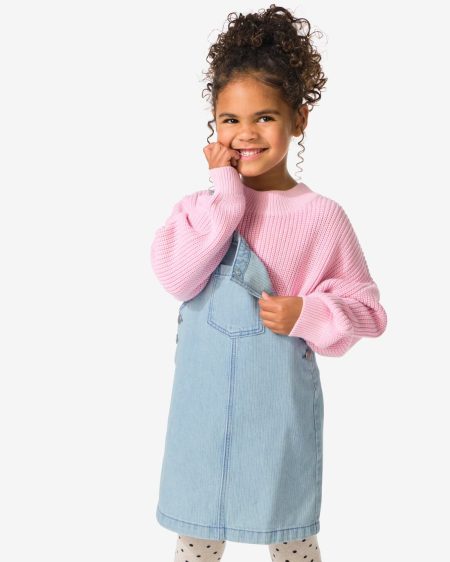 HEMA Kindertrui Oversized Fit Roze (roze)