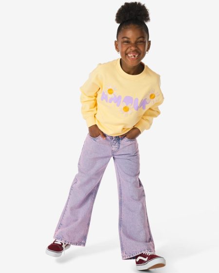 051 Kinderjeans Bootcut Fit Roze (roze)