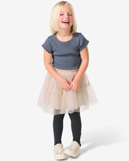 051 Kinderrok Tule Gebroken Wit (gebroken wit)