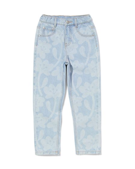 HEMA Kinderjeans Denim Relaxed Fit Blauw (blauw)