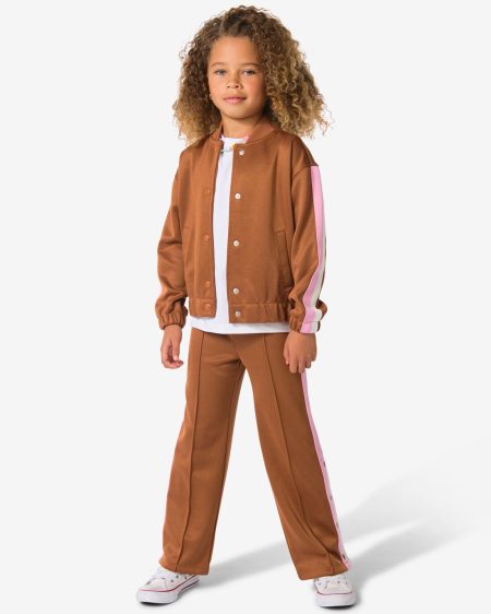051 Kinder Sweatbroek Bruin (bruin)
