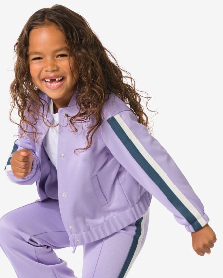 051 Kinder Bombervest Paars (paars)