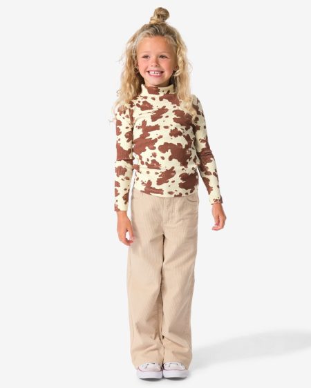 HEMA HEMA Kinderbroek Corduroy Ecru (ecru)