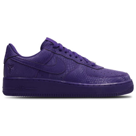 Nike Air Force Sneakers Heren - Paars - Maat 42.5 - Leer