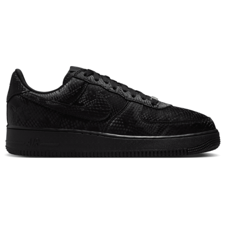 Nike Air Force Sneakers Heren - Zwart - Maat 45 - Leer