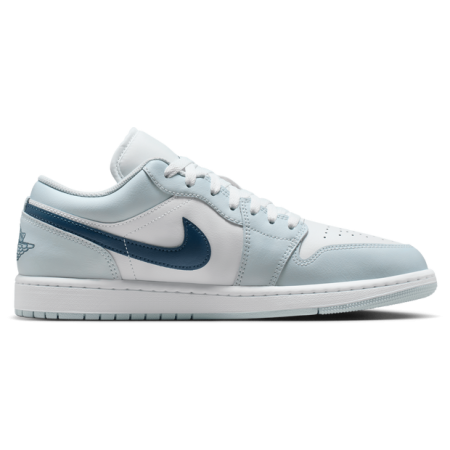Jordan 1 Low Sneakers Heren - Blauw - Maat 47.5 - Leer