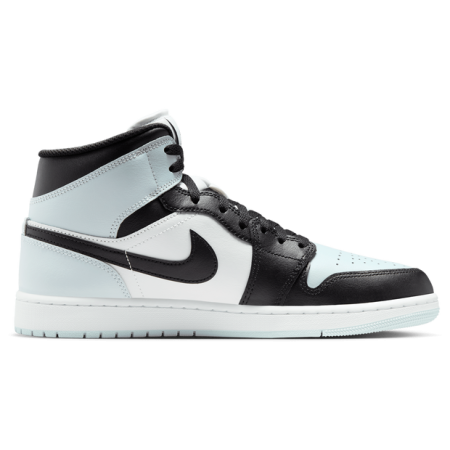 Jordan Aj1 Mid Sneakers Heren - Zwart - Maat 44 - Leer