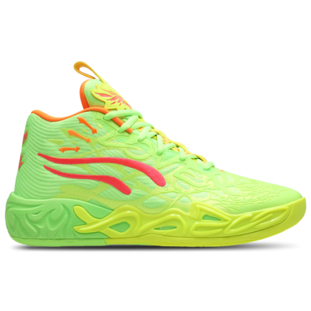 Puma Mb.04 Gem Sneakers Heren - Geel - Maat 44 - Mesh/Synthetisch