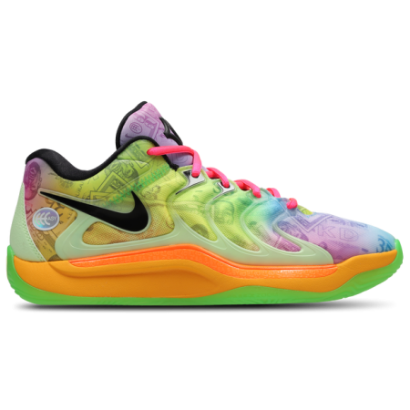 Nike KD Sneakers Heren - Volt - Maat 42.5 - Mesh/Synthetisch