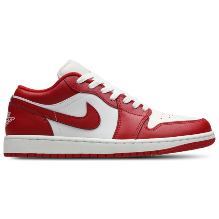 Jordan 1 Low Sneakers Heren - Wit - Maat 44 - Leer