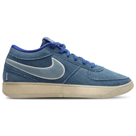 Nike Book 1 Sneakers Heren - Zwart - Maat 40.5 - Mesh/Synthetisch