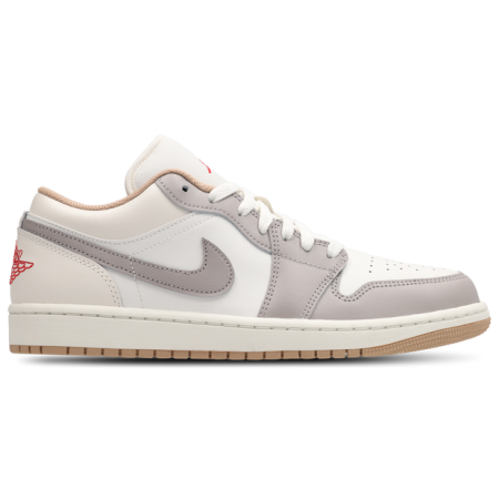 Jordan 1 Low Sneakers Heren - Wit - Maat 44.5 - Leer