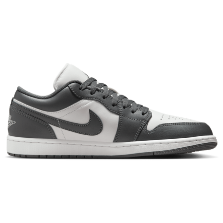 Jordan 1 Low Sneakers Heren - Grijs - Maat 44.5 - Leer