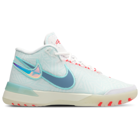 Nike LeBron Sneakers Heren - Wit - Maat 46 - Mesh/Synthetisch