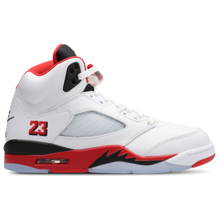 Jordan Aj5 Retro Sneakers Heren - Wit - Maat 45 - Leer