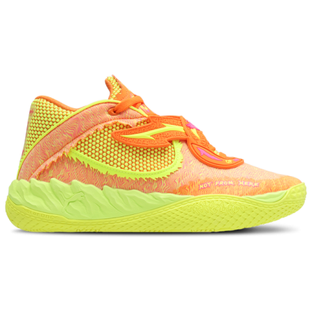 Puma Mb.05 Rick&morty Sneakers Heren - Oranje - Maat 43 - Mesh/Synthetisch