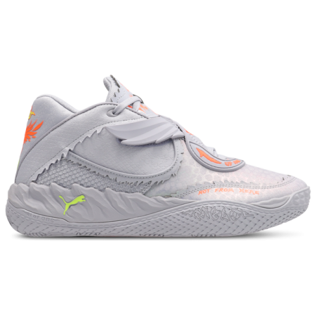 Puma Mb.05 Shine Sneakers Heren - Grijs - Maat 40.5 - Mesh/Synthetisch