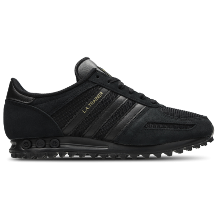 Adidas LA Trainer Sneakers Heren - Zwart - Maat 41 1/3 - Textil