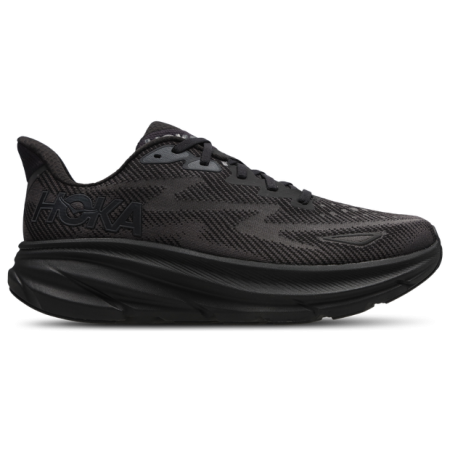 Hoka Clifton 9 Sneakers Heren - Zwart - Maat 42 2/3 - Mesh/Synthetisch