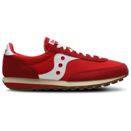 Saucony Trainer 80 Sneakers Heren - Rood - Maat 42 - Nylon