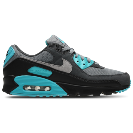 Nike Air Max 90 Sneakers Heren - Grijs - Maat 45 - Mesh/Synthetisch