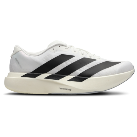 Adidas Adizero EVO SL Sneakers Heren - Wit - Maat 44 2/3 - Mesh/Synthetisch