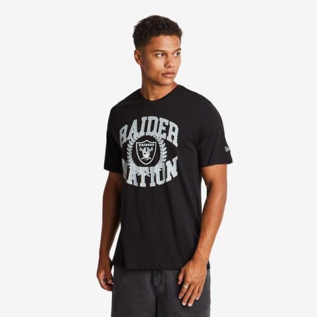 New Era Nfl Raiders Logo Tee - Heren T-shirts