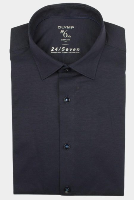 Olymp Business hemd lange mouw extra slim fit van jersey 250374/18