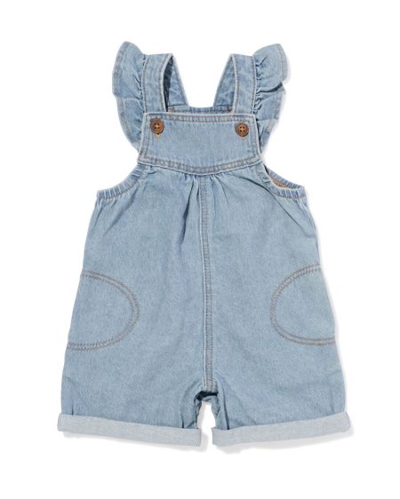 HEMA Babytuinbroek Denim Denim (denim)