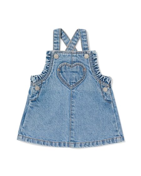 HEMA Babyjurk Denim Hart Denim (denim)