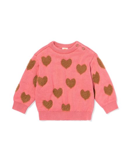 HEMA HEMA Babytrui Hartjes Roze (roze)