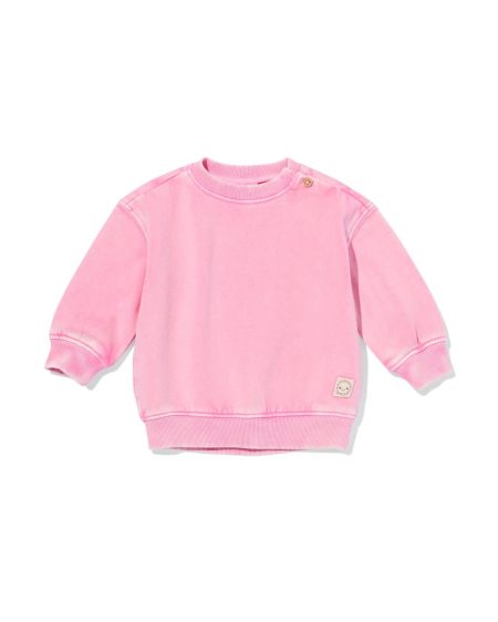 HEMA HEMA Babytrui Sweatstof Roze (roze)