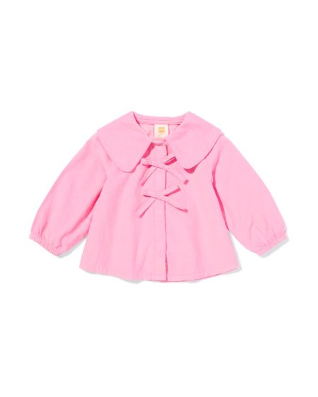 HEMA HEMA Babyblouse Corduroy Roze (roze)