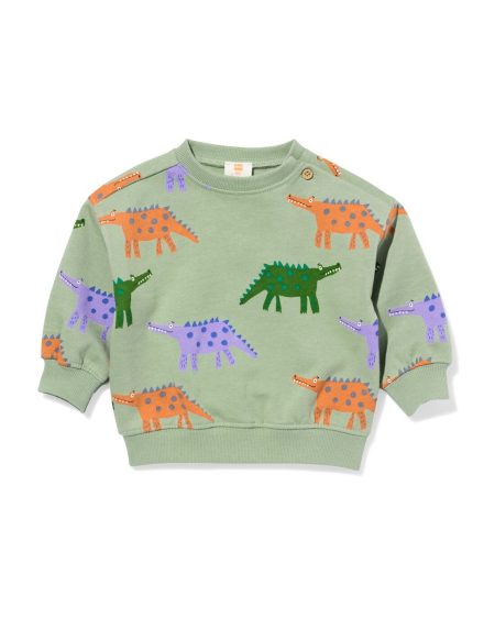 051 Baby Sweater Monster Groen (groen)