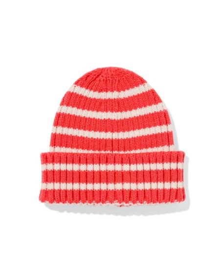 HEMA Babymuts Rib Strepen Felroze (felroze)