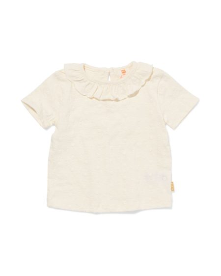 051 Newborn T-shirt Broderie Ecru (ecru)