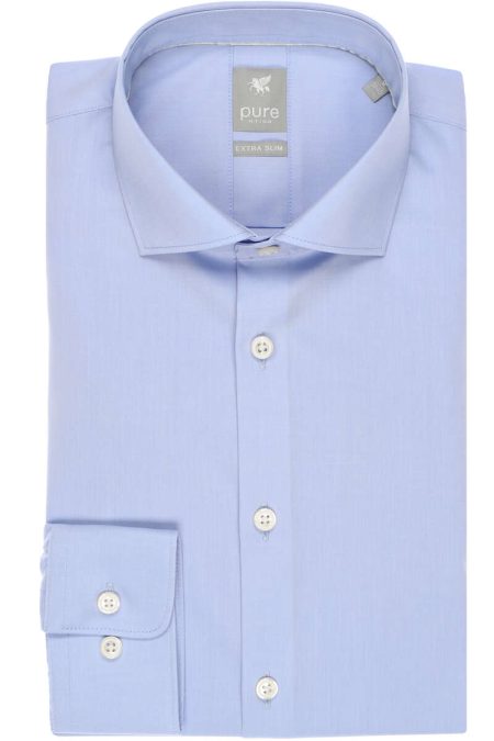 Pure Overhemd lichtblauw