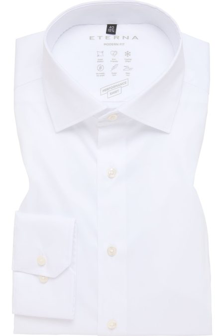 ETERNA Performance Overhemd wit