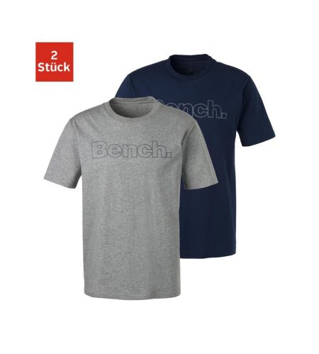 Bench. Loungewear T-shirt Shirt met logoprint