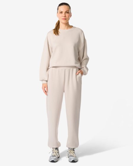 HEMA HEMA Dames Loungebroek Creme (creme)
