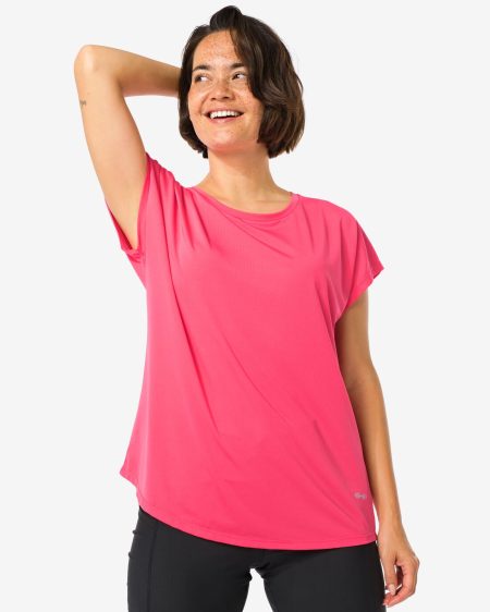 HEMA Dames Sportshirt Felroze (felroze)