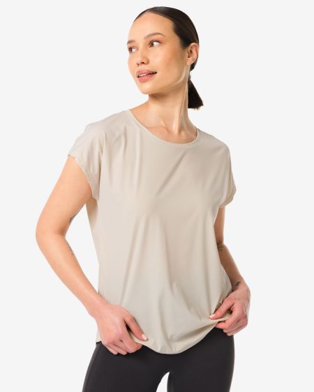 140 Dames Sportshirt Creme (creme)