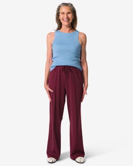 051 Damessinglet Rita Rib Blauw (blauw)