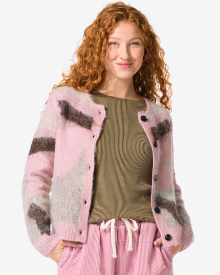 HEMA Damesvest Heddy Lichtpaars (lichtpaars)