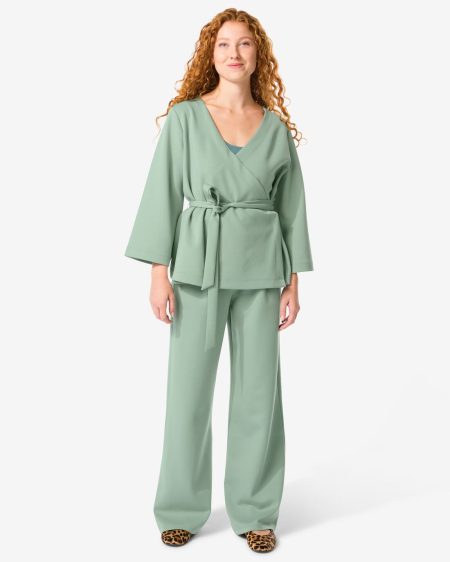 HEMA Damesbroek Elly Lichtgroen (lichtgroen)