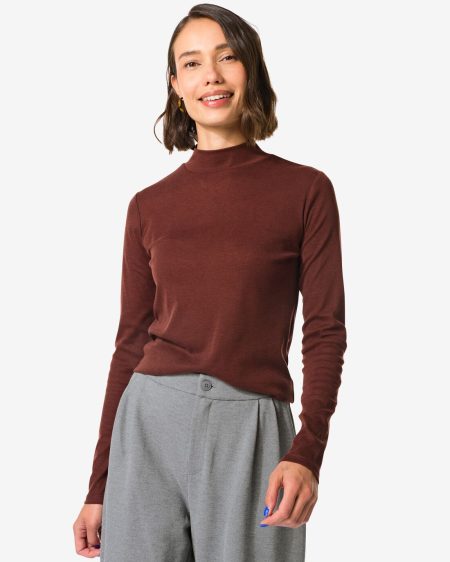 HEMA Damesshirt Lora Bruin (bruin)